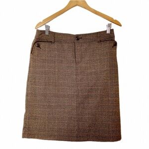 Point Zero Nicole Benito Plaid Skirt Size 9